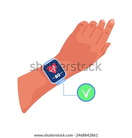 The smartwatch measures and displays normal heart rate readings. Smartphone applications, heart rhythm. Cardio journal, blood pressure diary. Improving quality of life. a device for measuring bp.