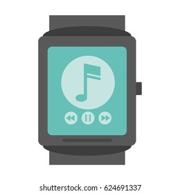 smartwatch music player app technology
