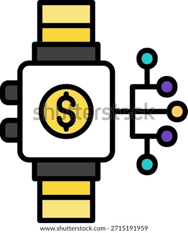 Smartwatch New Creative Vector Icons Design