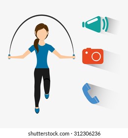 smartwatch services design, vector illustration eps10 graphic 