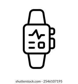 Smartwatch symbolizing wearable technology used in health and science