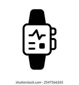 Smartwatch symbolizing wearable technology used in health and science