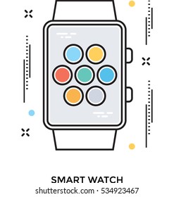 Smartwatch Vector Icon