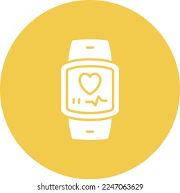 Smartwatch vector icon. Can be used for printing, mobile and web applications.