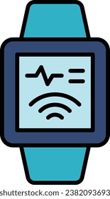 Icono vector Smartwatch. Se puede usar para imprimir, móviles y aplicaciones web.