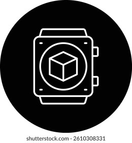 Smartwatch vector icon. Can be used for printing, mobile and web applications.