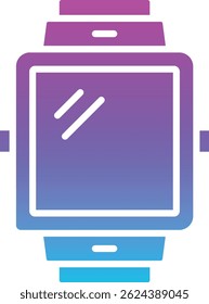 Smartwatch vector icon. Can be used for printing, mobile and web applications.