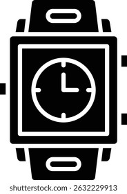 Smartwatch vector icon. Can be used for printing, mobile and web applications.