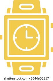 Ícone de vetor do Smartwatch. Pode ser usado para impressão, aplicativos móveis e da Web.