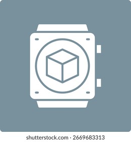 Smartwatch vector icon. Can be used for printing, mobile and web applications.