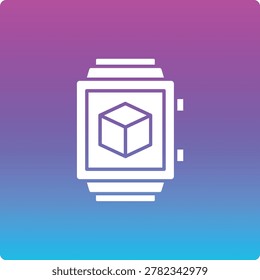 Smartwatch vector icon. Can be used for printing, mobile and web applications.