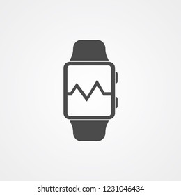 Smartwatch vector icon sign symbol