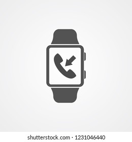 Smartwatch vector icon sign symbol