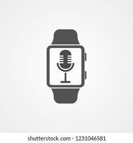 Smartwatch vector icon sign symbol