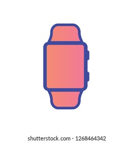 Smartwatch vector icon sign symbol