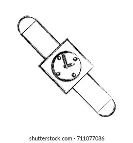 smartwatch   vector  illustration