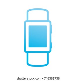 smartwatch  vector illustration