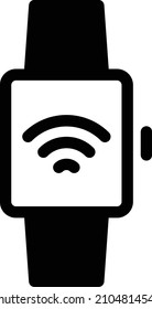 Intelligente Vektorgrafik auf transparentem Hintergrund.Hochwertige Symbole.Glyphen Vektorsymbol für Konzept und Grafikdesign.