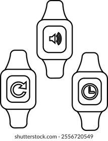 
A smartwatch is a wearable device that integrates advanced technology with the convenience of a wristwatch, offering a range of features beyond timekeeping. Designed for functionality and style, it c