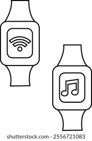 
A smartwatch is a wearable device that integrates advanced technology with the convenience of a wristwatch, offering a range of features beyond timekeeping. Designed for functionality and style, it c