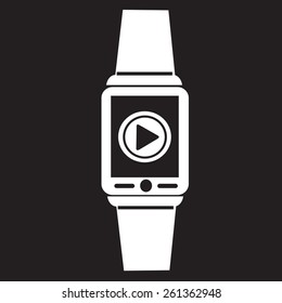 Smartwatch wearable icon