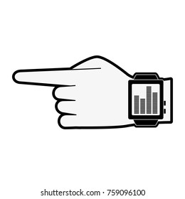 Smartwatch wearable technology