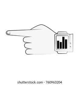 Smartwatch wearable technology