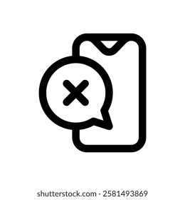 Smashing. Editable stroke vector icon.