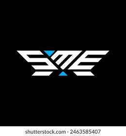 SME letter logo vector design, SME simple and modern logo. SME luxurious alphabet design  