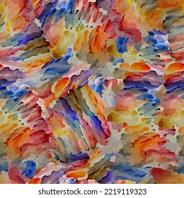 Tantas de pintura. Patrón abstracto sin inconvenientes.
