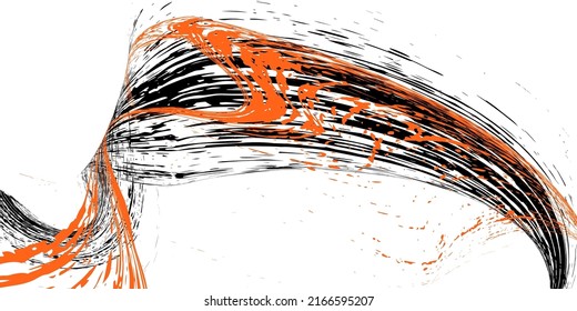 Smears or splashes of multi-colored paint on a white background. Dust and debris are smeared. Graffiti element. Design template for the design of banners, posters, booklets, covers, magazines. EPS 10