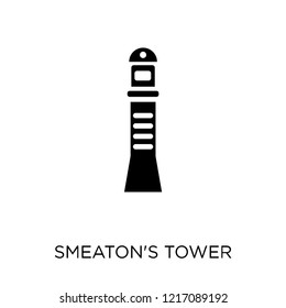 Smeaton's Tower  icon. Smeaton's Tower  symbol design from Nautical collection. Simple element vector illustration on white background.