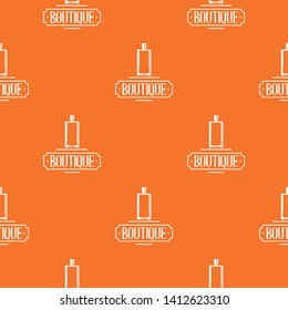 Smell pattern vector orange for any web design best