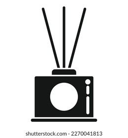 Smell sticks icon simple vector. Air spray. Fresh aerosol