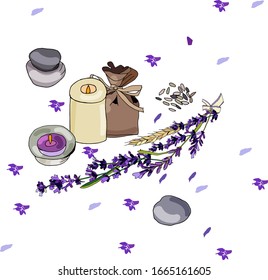 smells of lavender sachet seeds candles