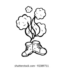smelly old boots cartoon