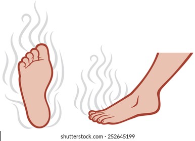 smelly (stinky) feet 