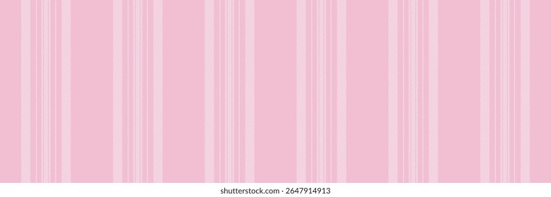 Textura de tecido de padrão esmericano, folclore listras sem emenda. Fundo de vetor têxtil vertical Woyal em branco e cores claras paleta.
