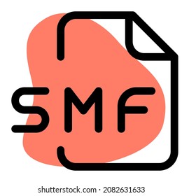 SMF is a file extension for an audio file in the midi format