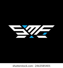 SMF letter logo vector design, SMF simple and modern logo. SMF luxurious alphabet design  