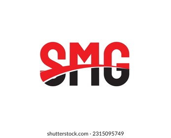 SMG Letter Initial Logo Design Vector Illustration