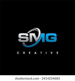 SMG Letter Initial Logo Design Template Vector Illustration