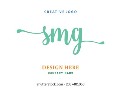 SMG lettering logo is simple, easy to understand and authoritative