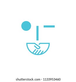Smile Agreement logo template