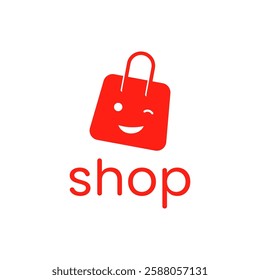 Smile bag logo for ecommerce industry