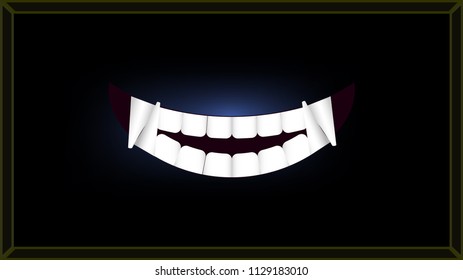 smile black humor