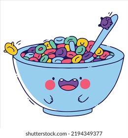Smile Bowl Tshirt Vector Design