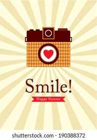 smile camera poster
