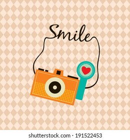 smile camera poster