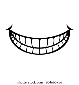 Smile Cartoon Vector Icon Stock Vector (Royalty Free) 204665956 ...